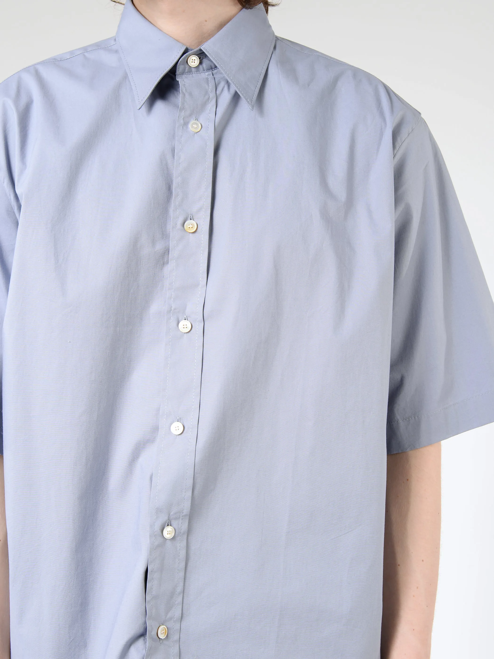 Short Sleeve Button-Up