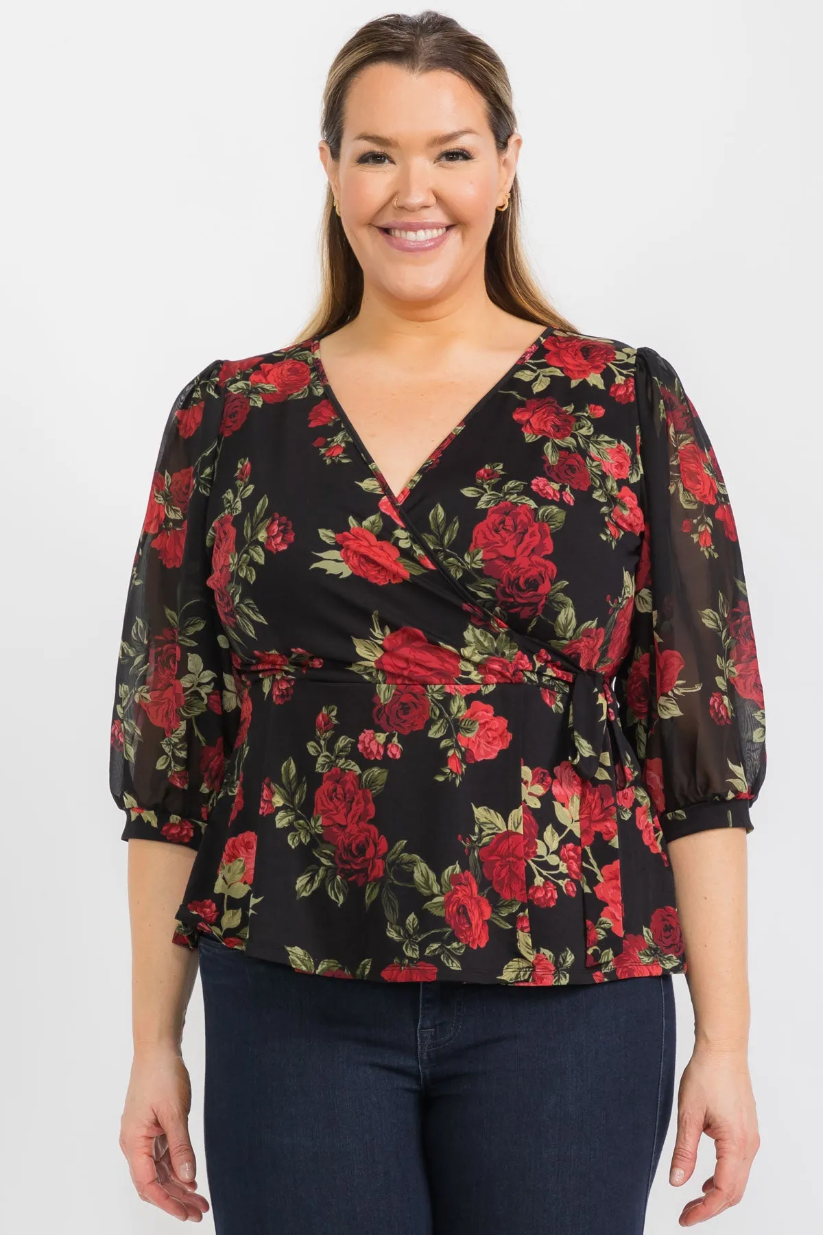SLEEVE PUFF MIX MEDIA WRAP