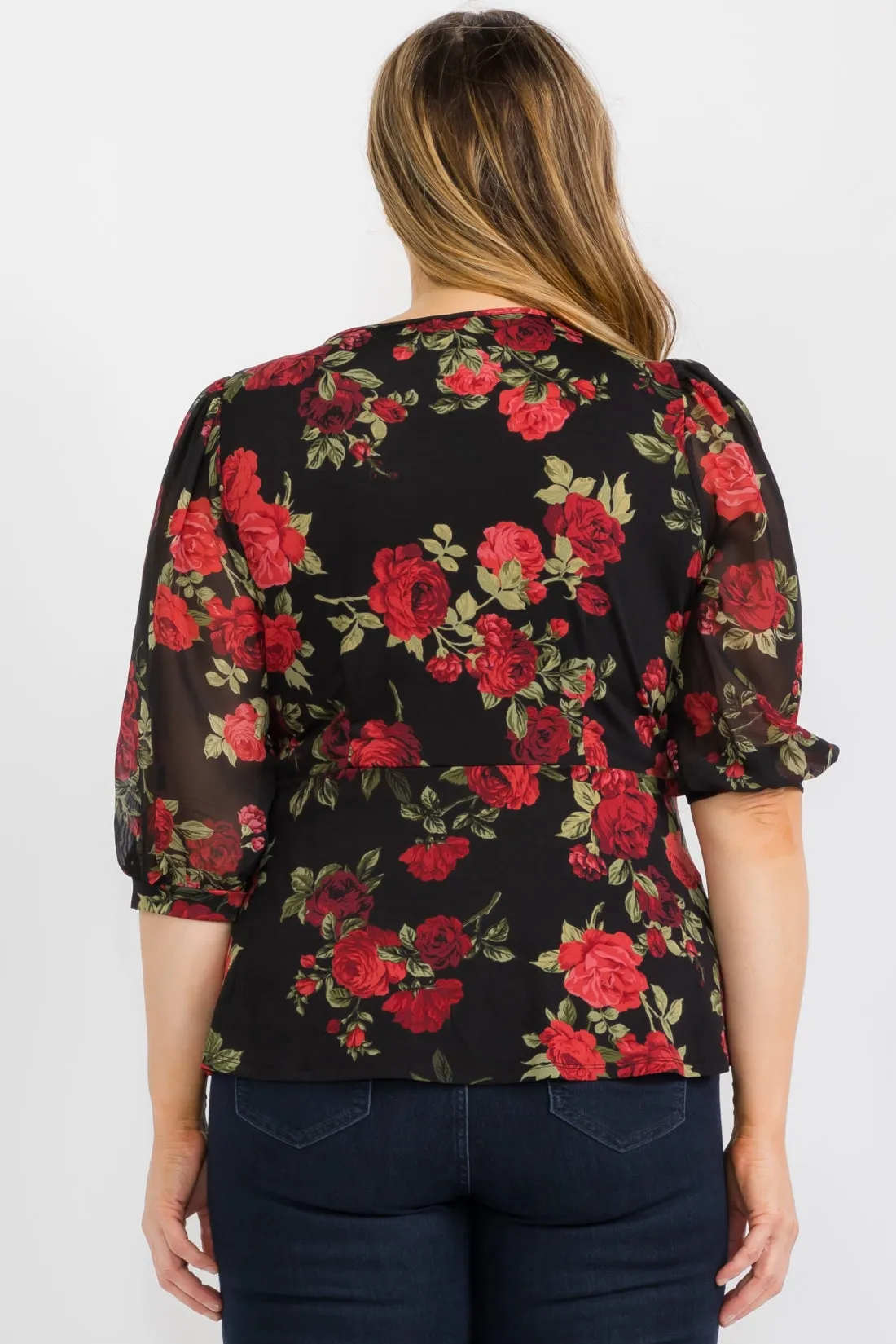SLEEVE PUFF MIX MEDIA WRAP