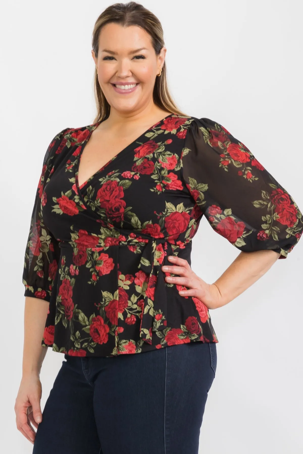SLEEVE PUFF MIX MEDIA WRAP