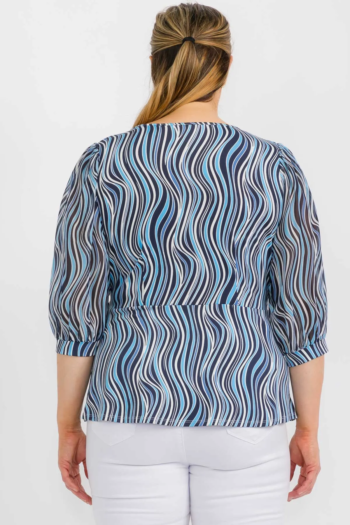 SLEEVE PUFF MIX MEDIA WRAP