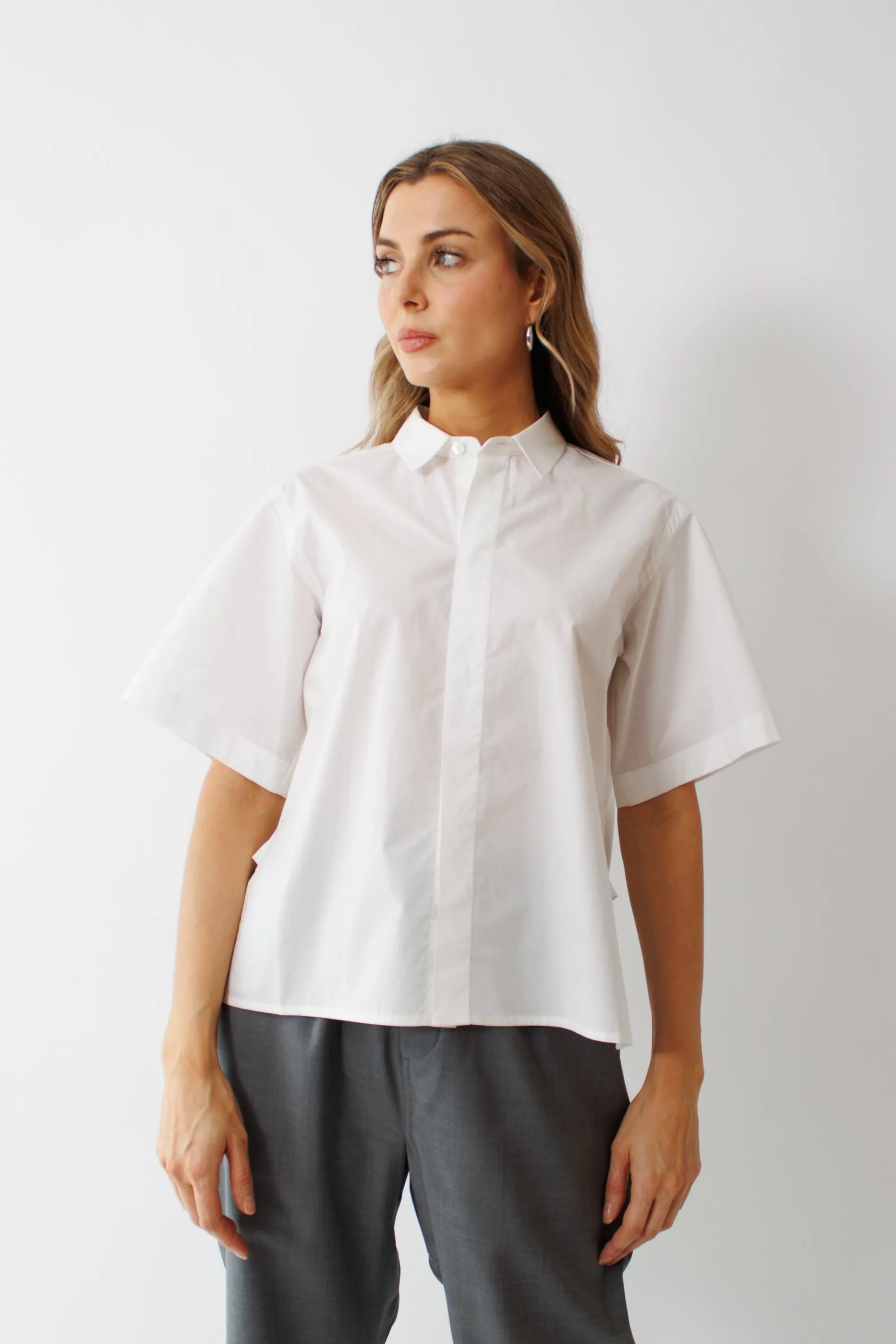 Sofie D'Hoore Belem Woven Short Sleeve Shirt