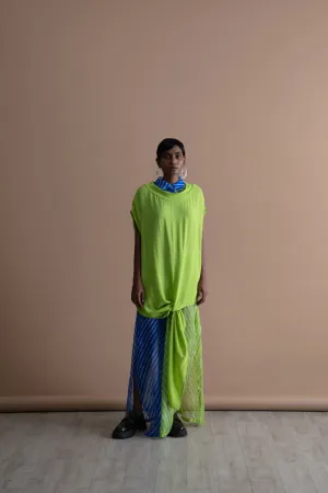 Summer Top Knot Crinkled Cotton Fashion Edit Kai-16 Urvashi Kaur