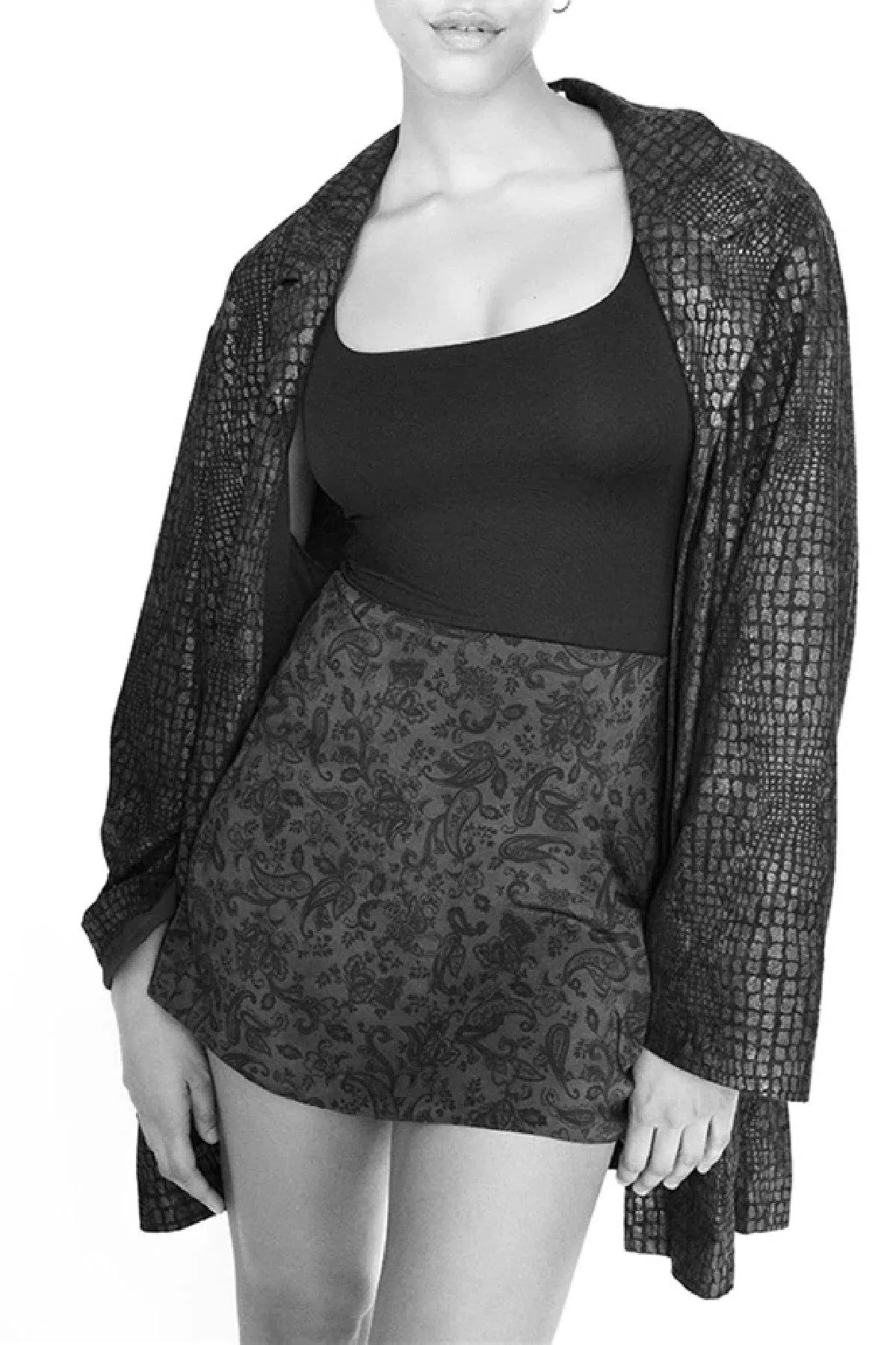 The Cookies in Dazed Noir Skirt