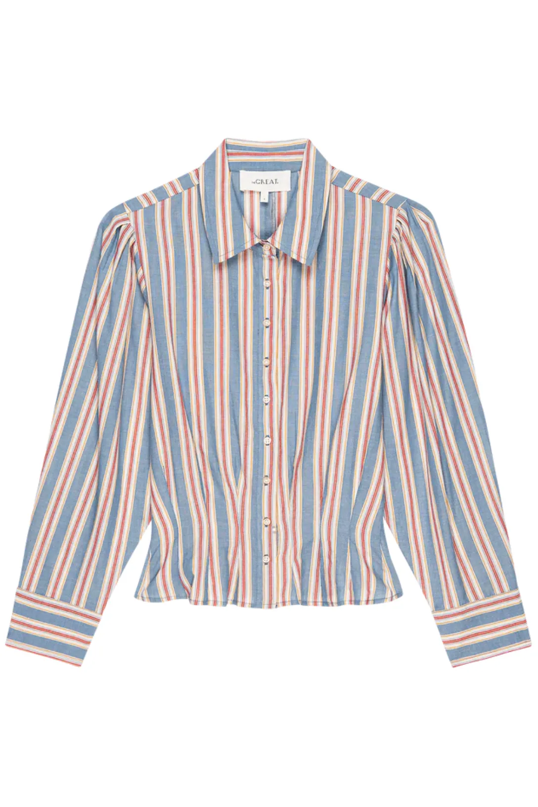 The Honor Top | Blue Frontier Stripe