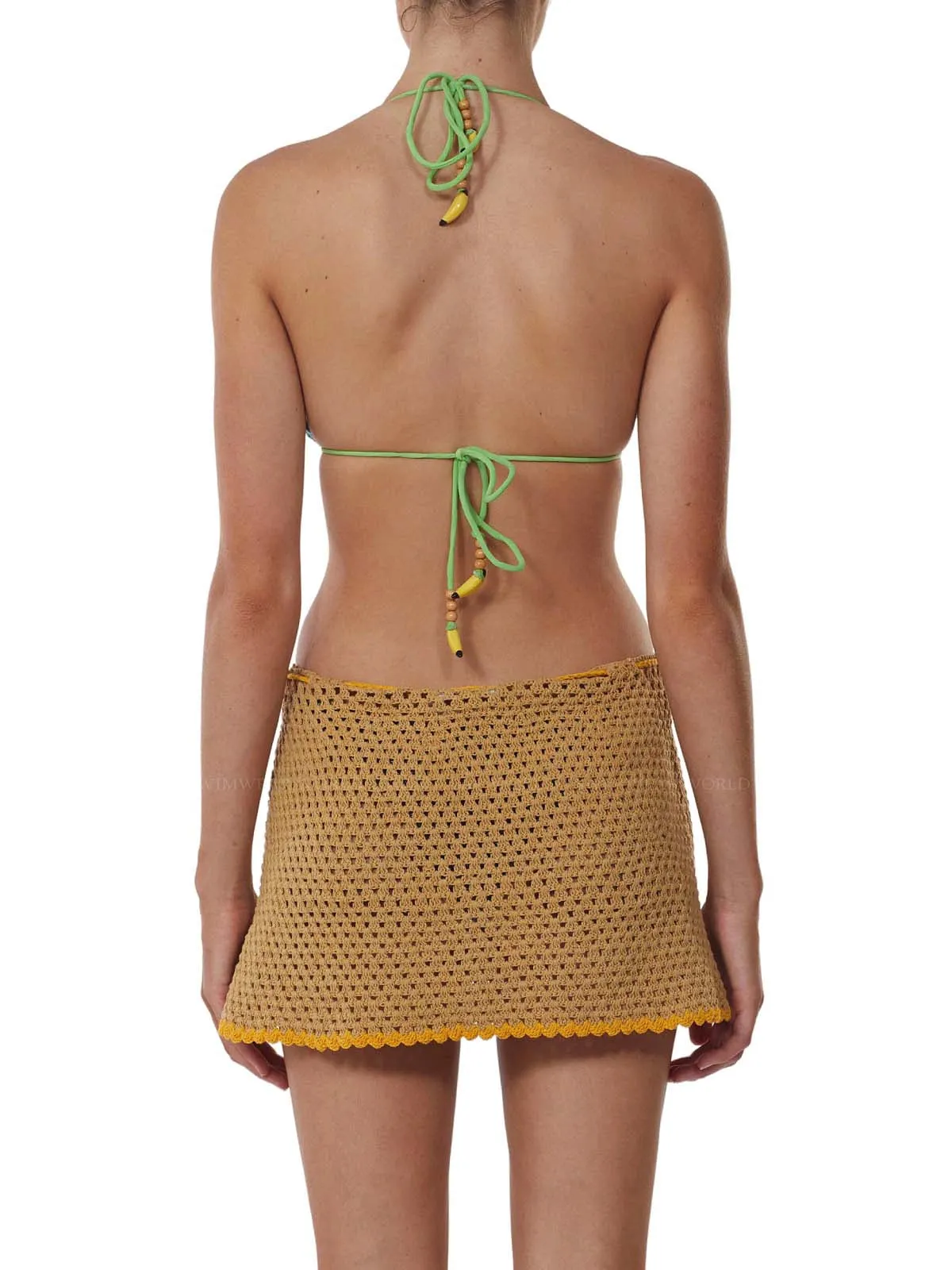 The Mini Crochet Skirt