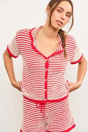 The Tori top- Red