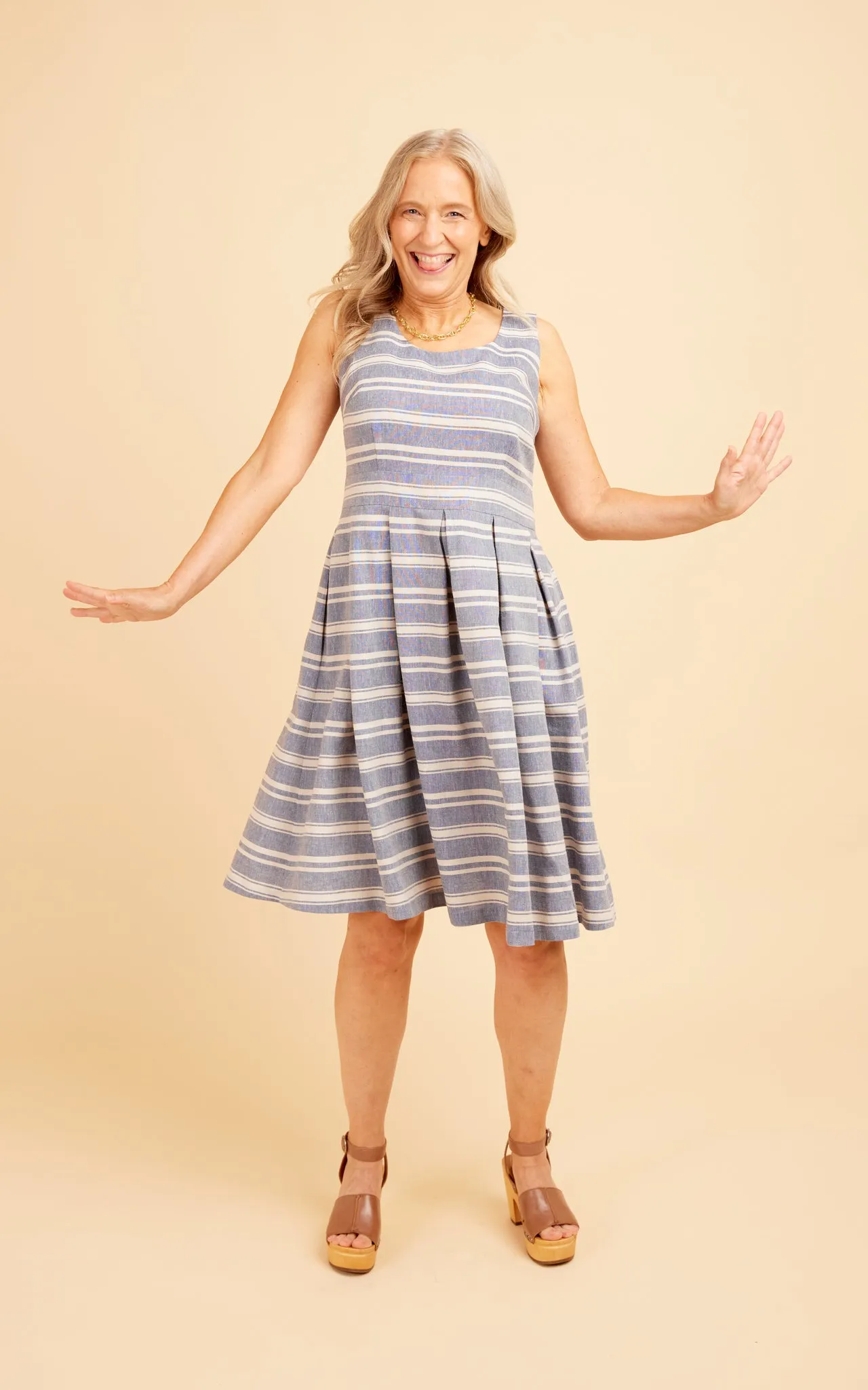 Upton Dress & Skirt Plus Mix & Match Expansion Pack 0-16 printed pattern: Wholesale