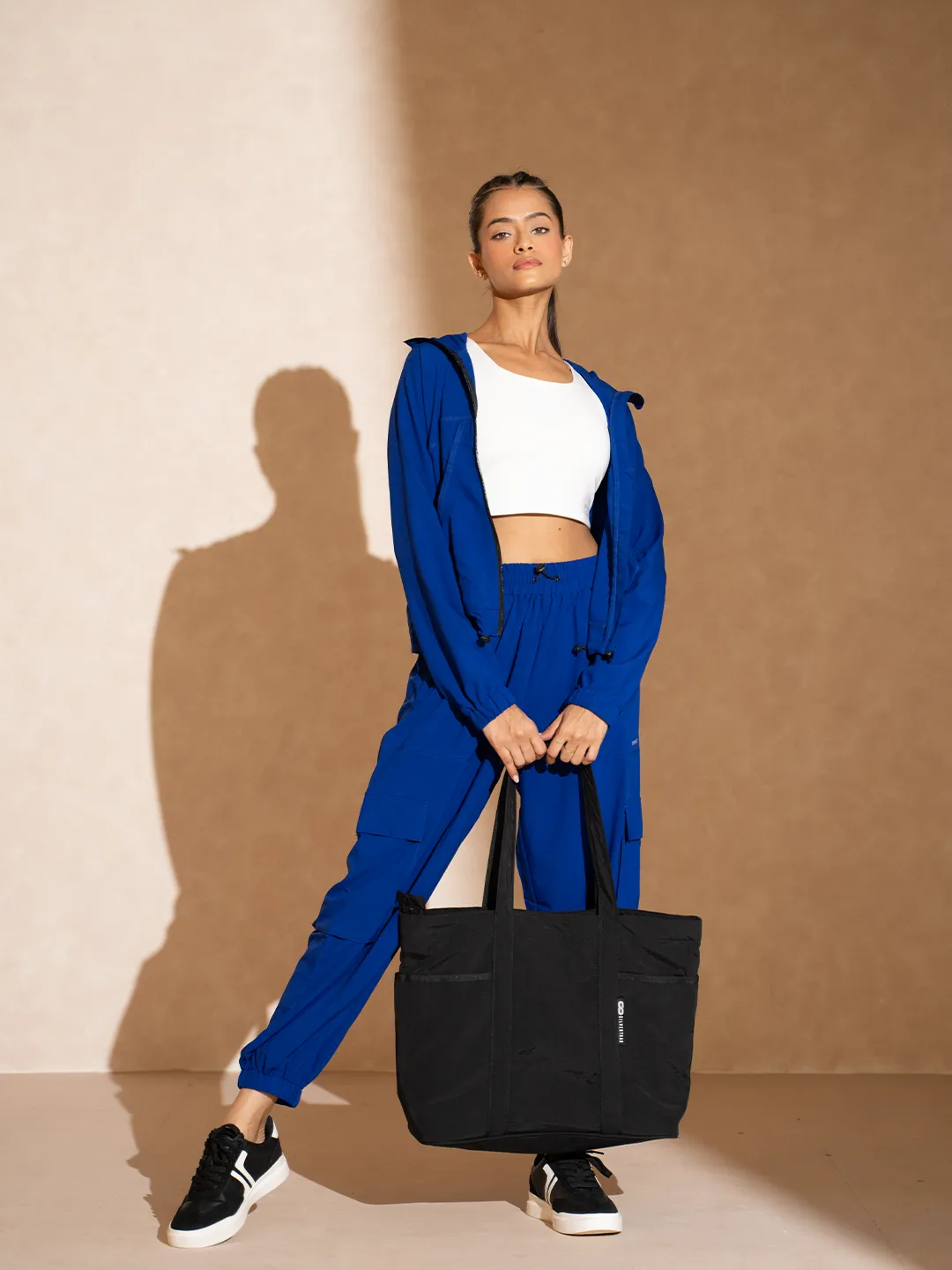 Utility Cargo Jacket Cobalt Blue