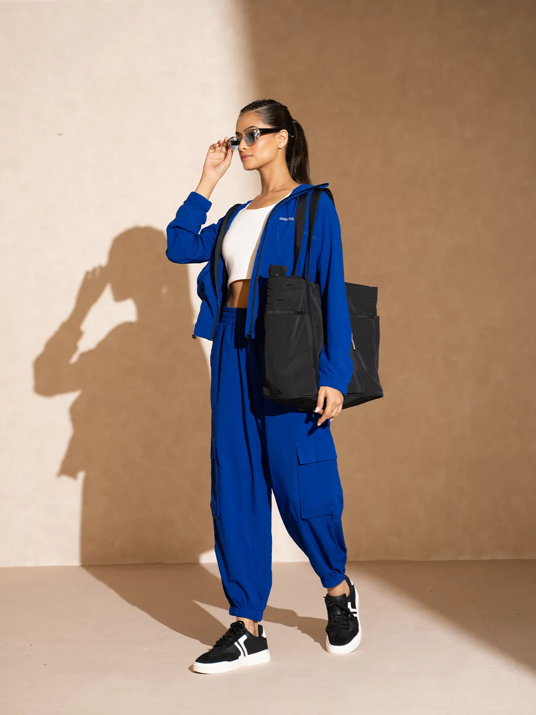 Utility Cargo Jacket Cobalt Blue