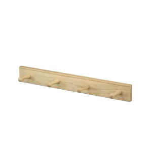Utility Rail with 4 Hooks