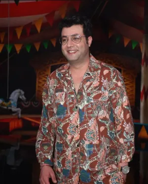 Varun Sharma In Our Elijah - Maroon & Multi Print Shacket Set