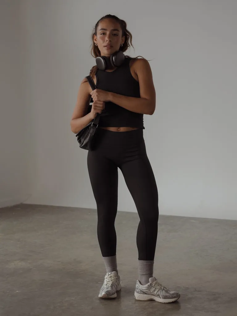 VERSATIL SEAMLESS LEGGINGS  - SHADOW