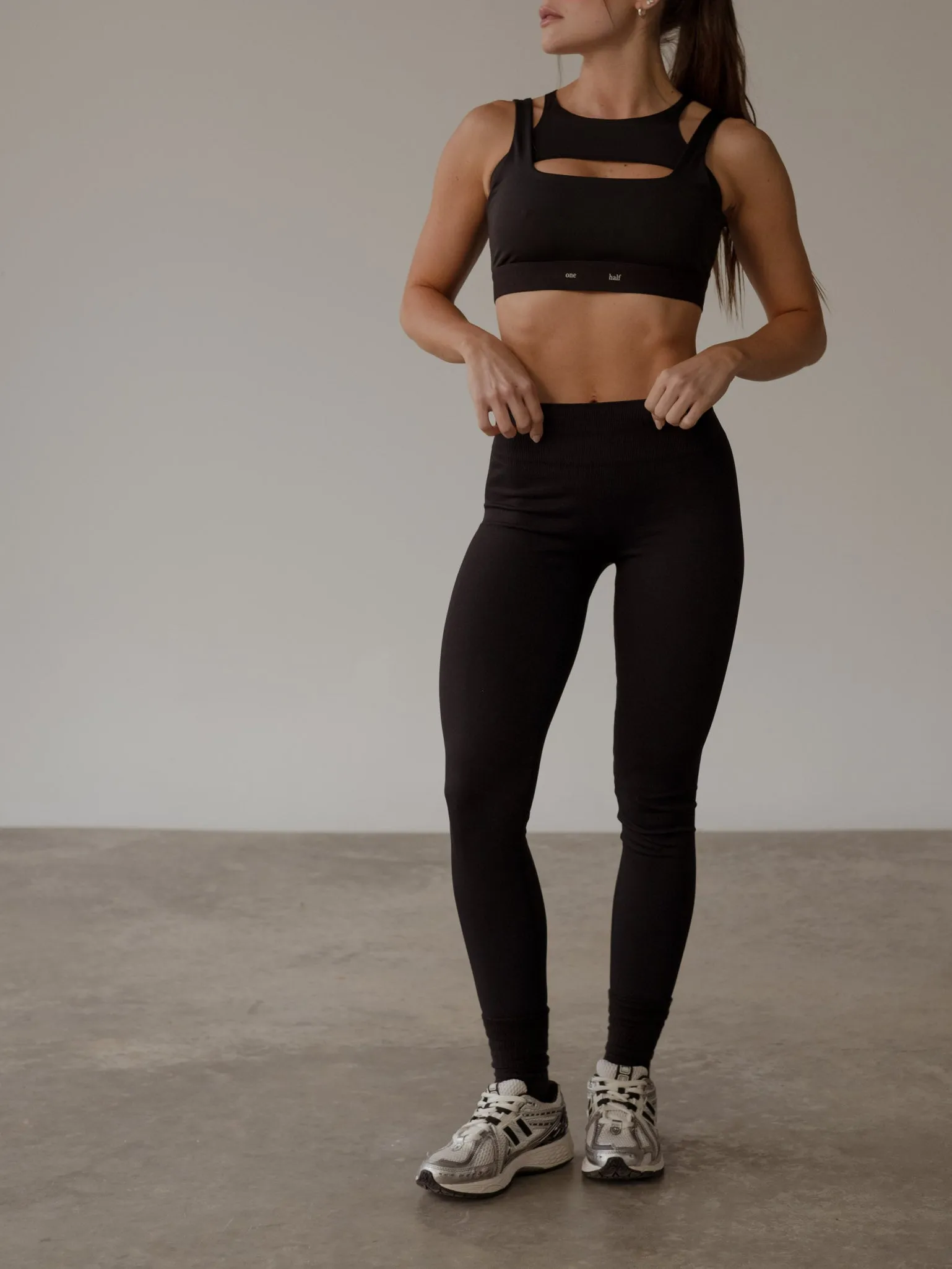 VERSATIL SEAMLESS LEGGINGS  - SHADOW