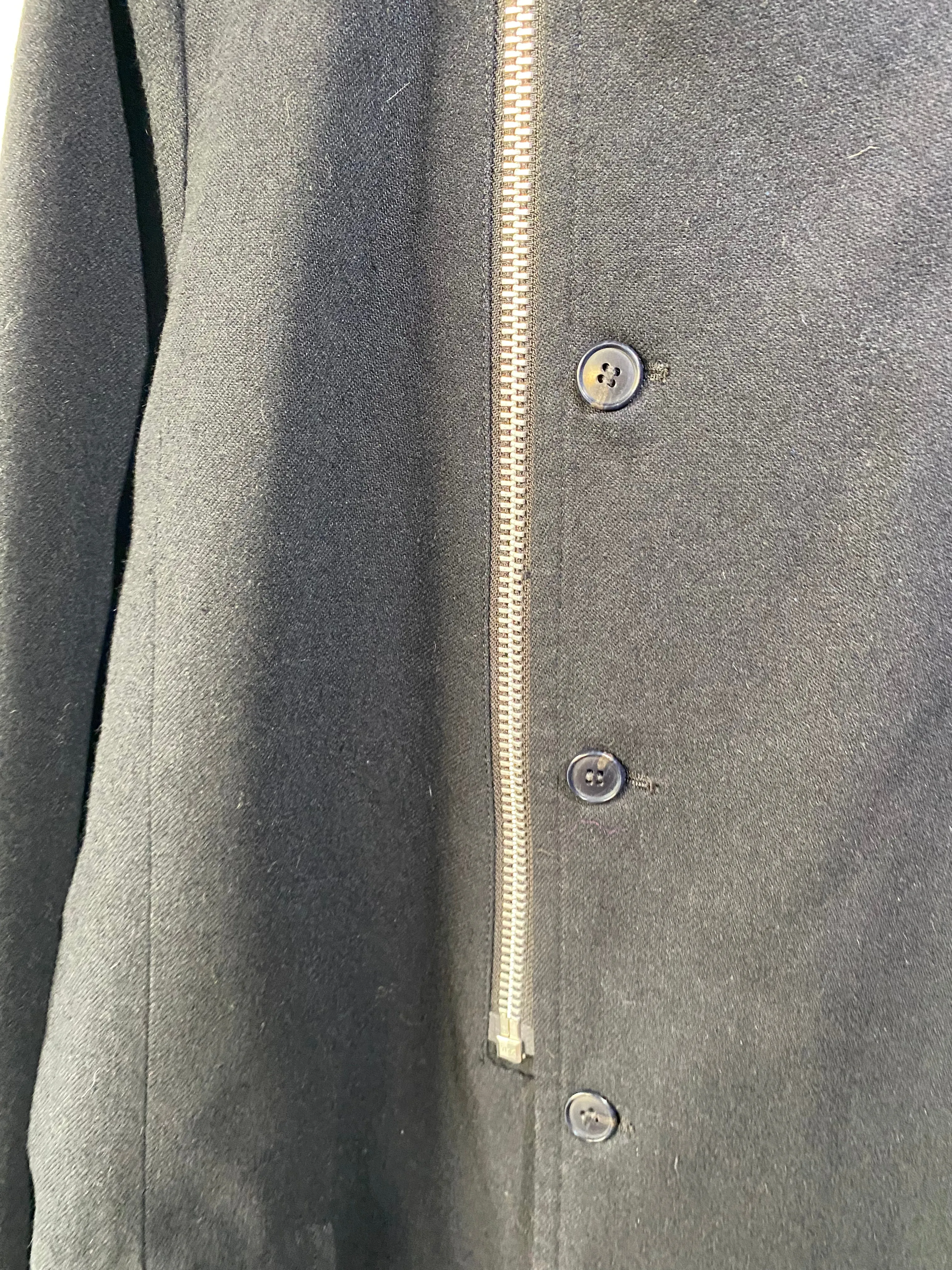 Vintage Final Home Kosuke Tsumura x Issey Miyake Black Wool Jacket