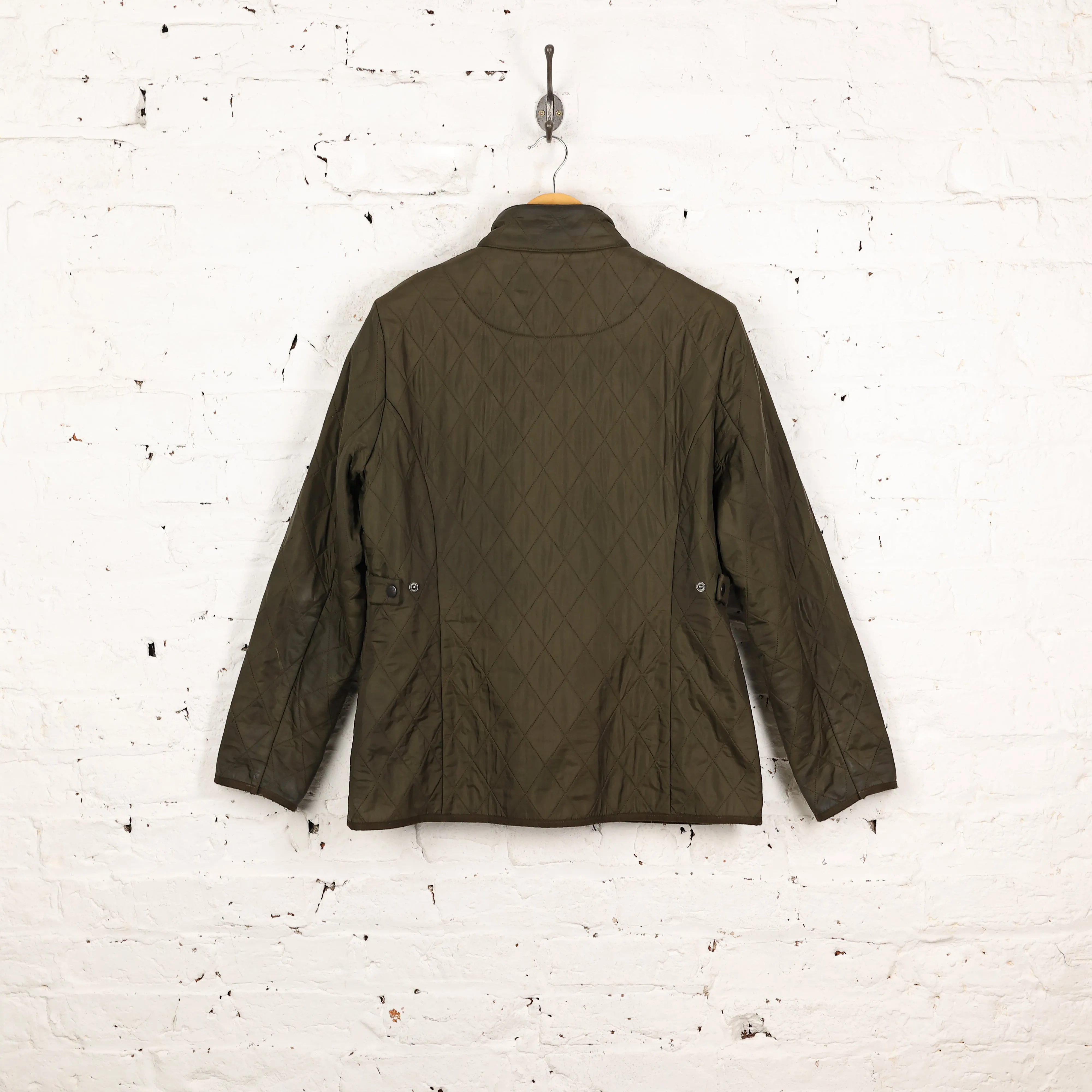 Women's Barbour Utility Polar Quilt Jacket - Green - Women's M