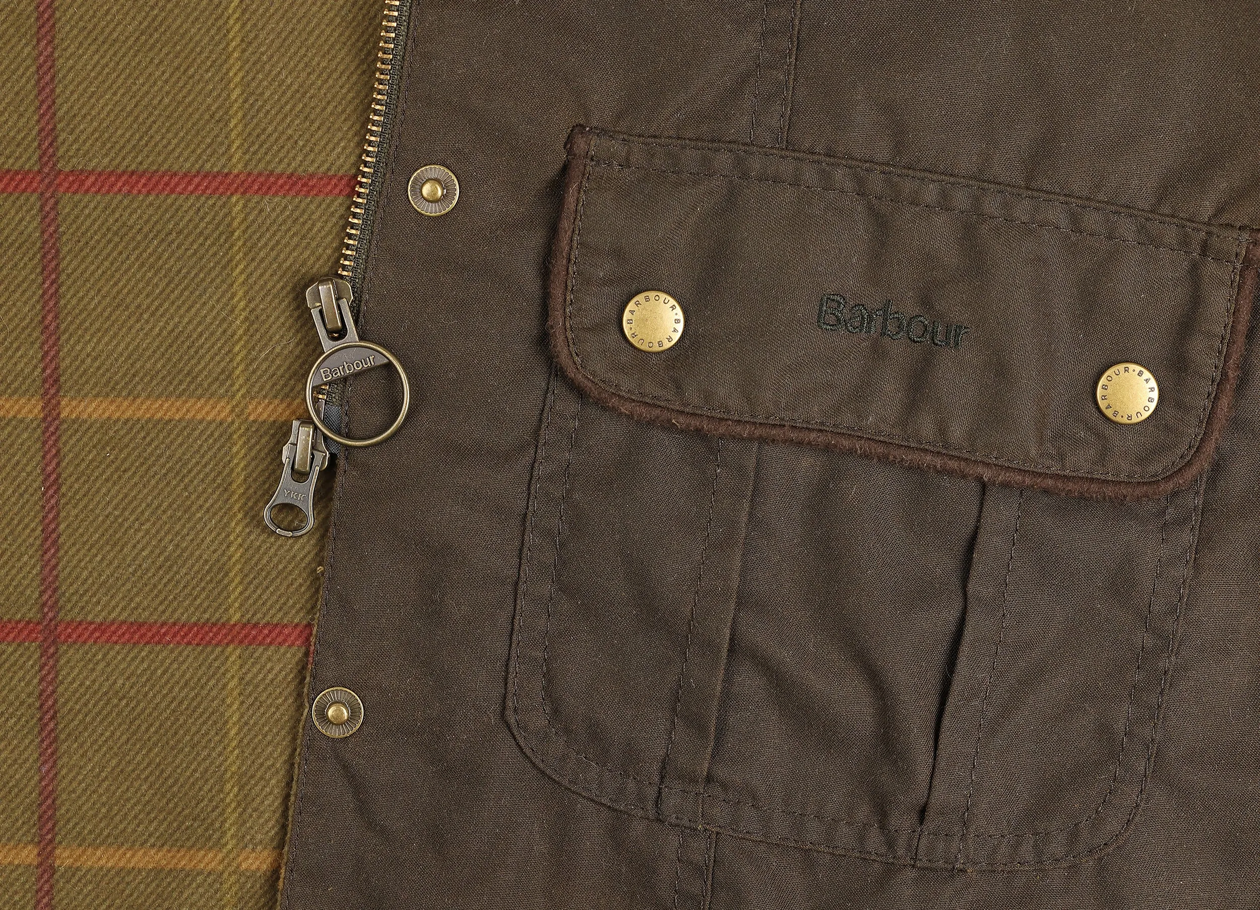 Women's Barbour Utility Wax Jacket - Green - Women's M