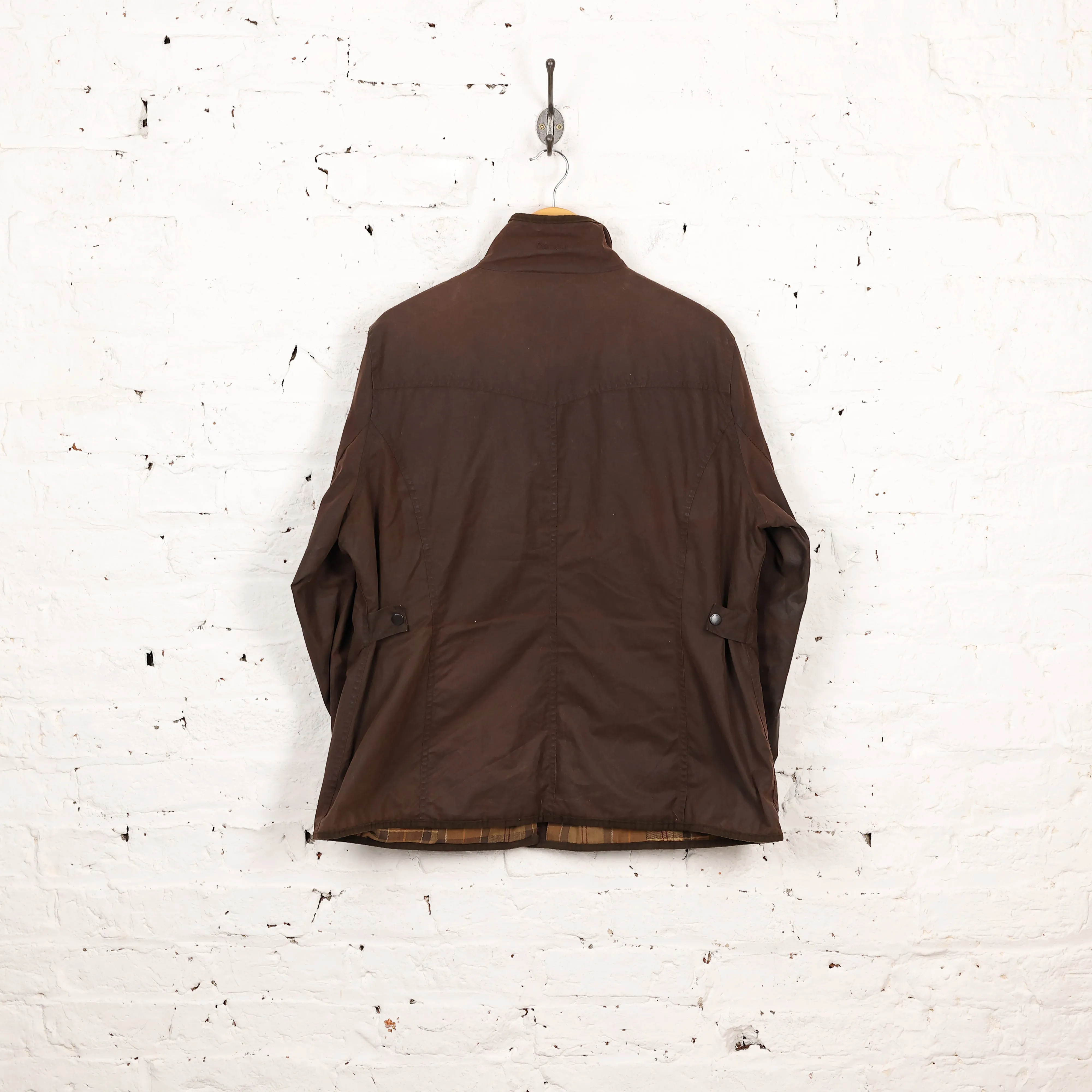 Women's Barbour Wax Utility Jacket - Brown - Women's XL