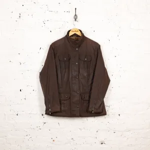 Women's Barbour Wax Utility Jacket - Brown - Women's XL