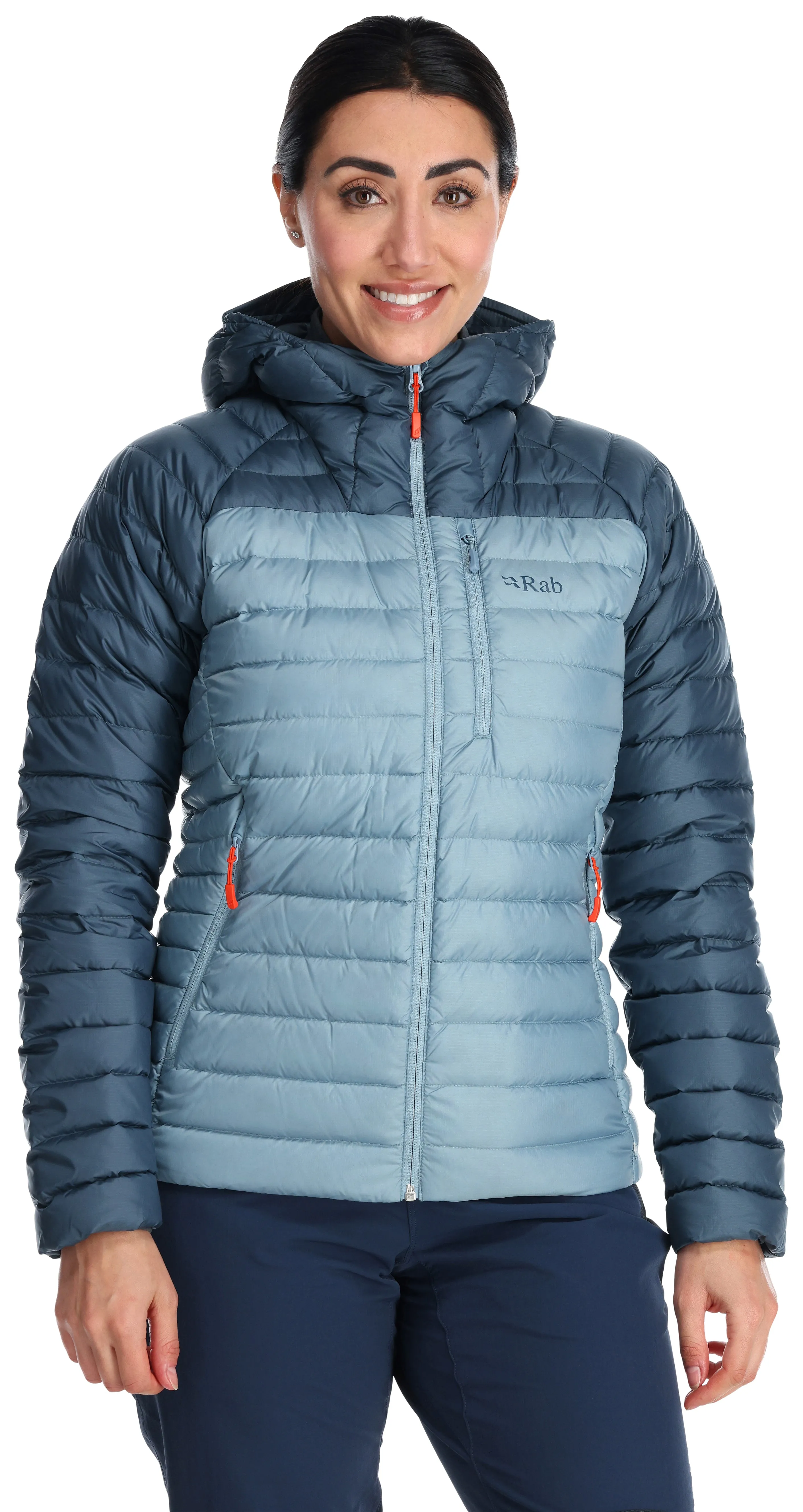 WOMEN'S MICROLIGHT ALPINE JACKET - ORION BLUE/CITADEL
