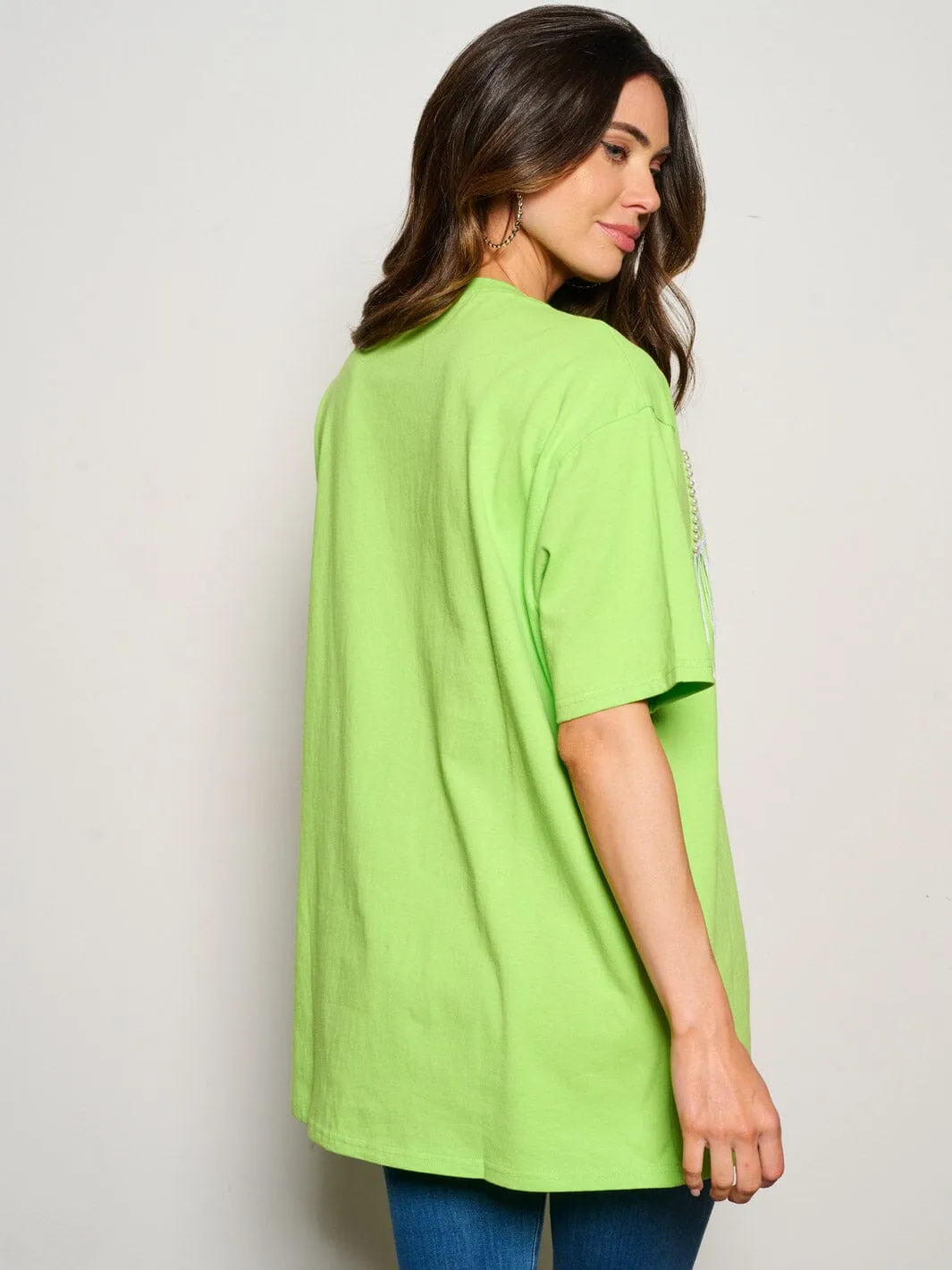 WOMEN'S SHORT SLEEVE MAMA GRAPHIC TOP