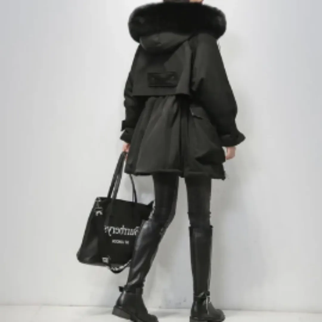 Women's Winter Heated Parka Jacket | Hood