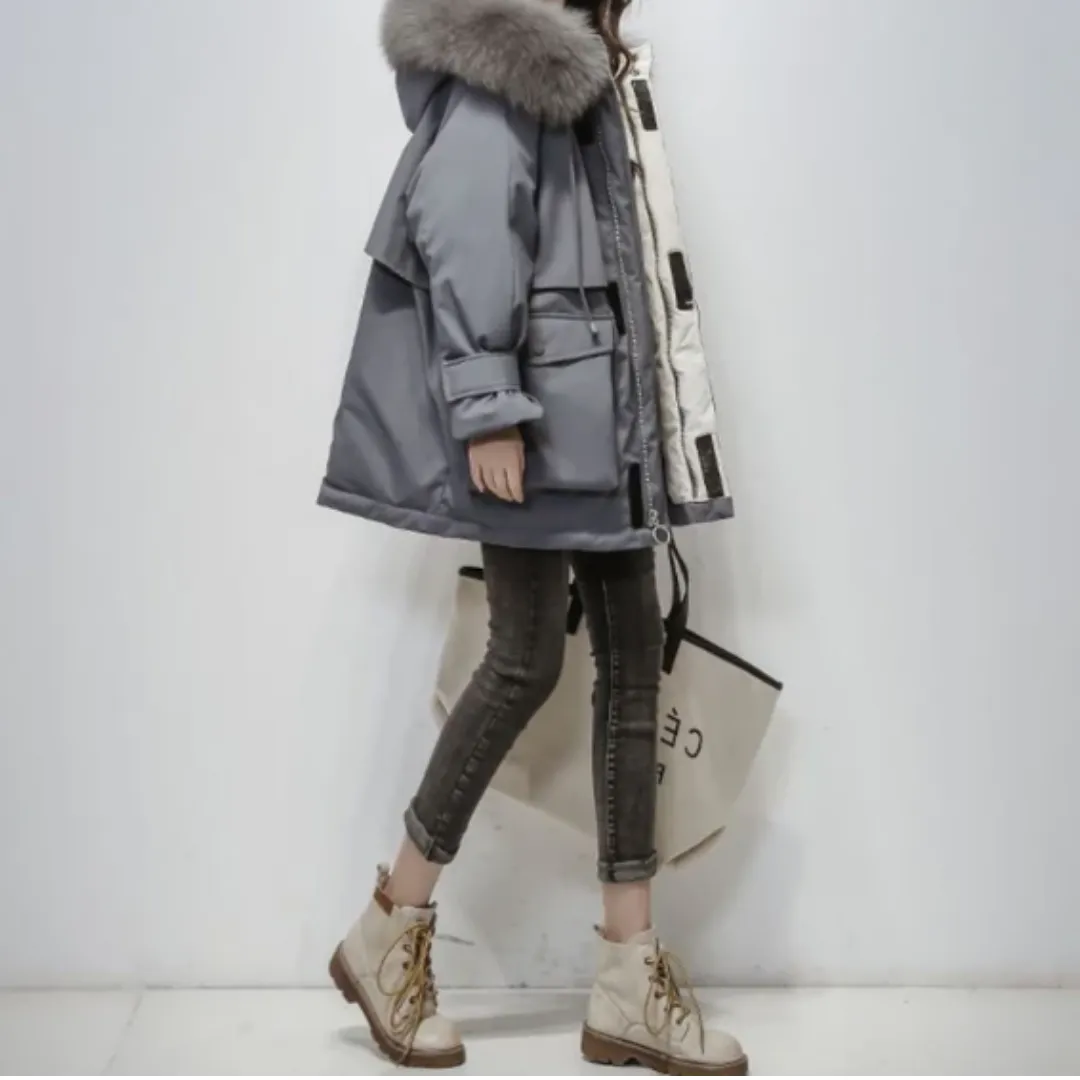 Women's Winter Heated Parka Jacket | Hood