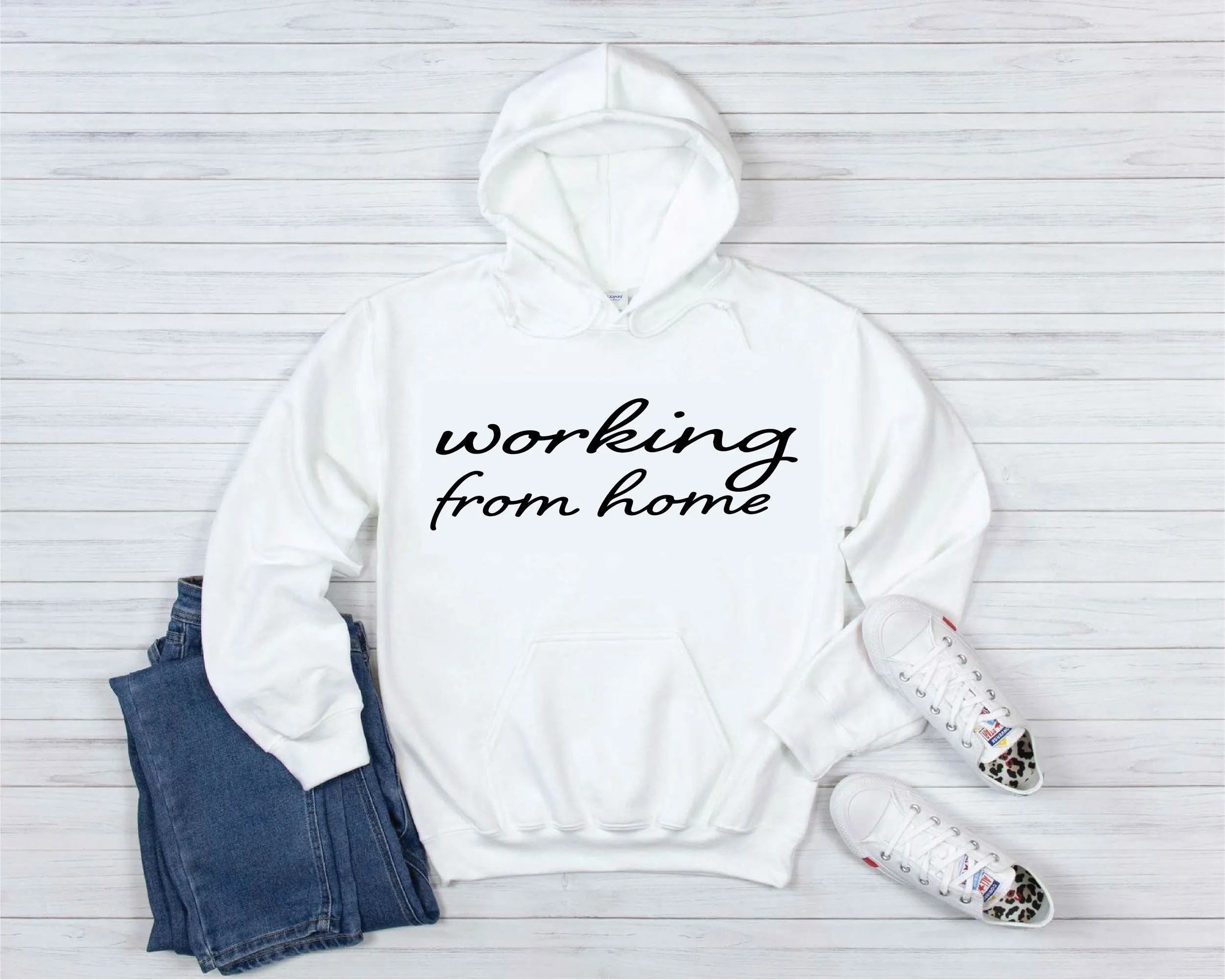 Working from Home Hoodie