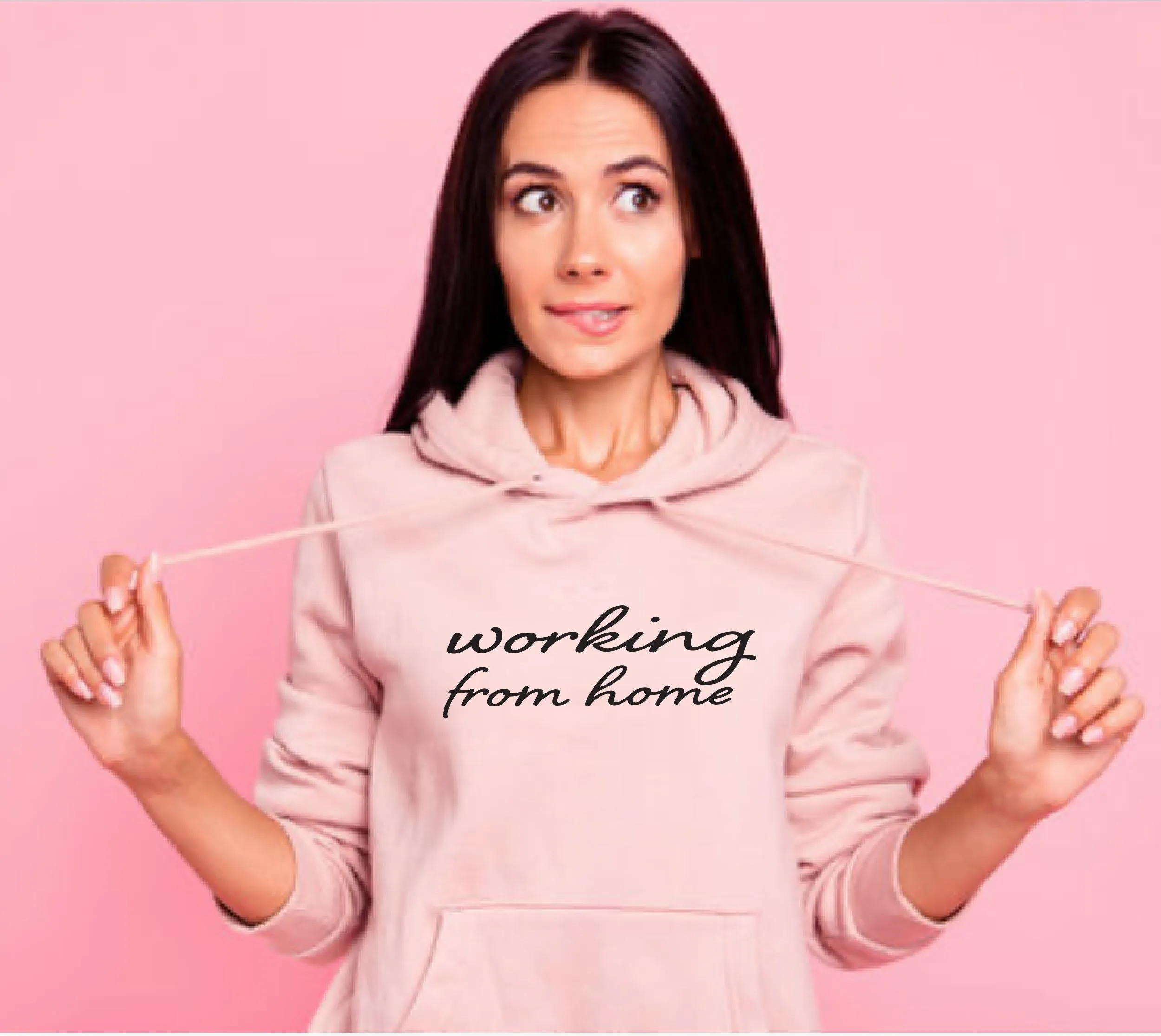 Working from Home Hoodie