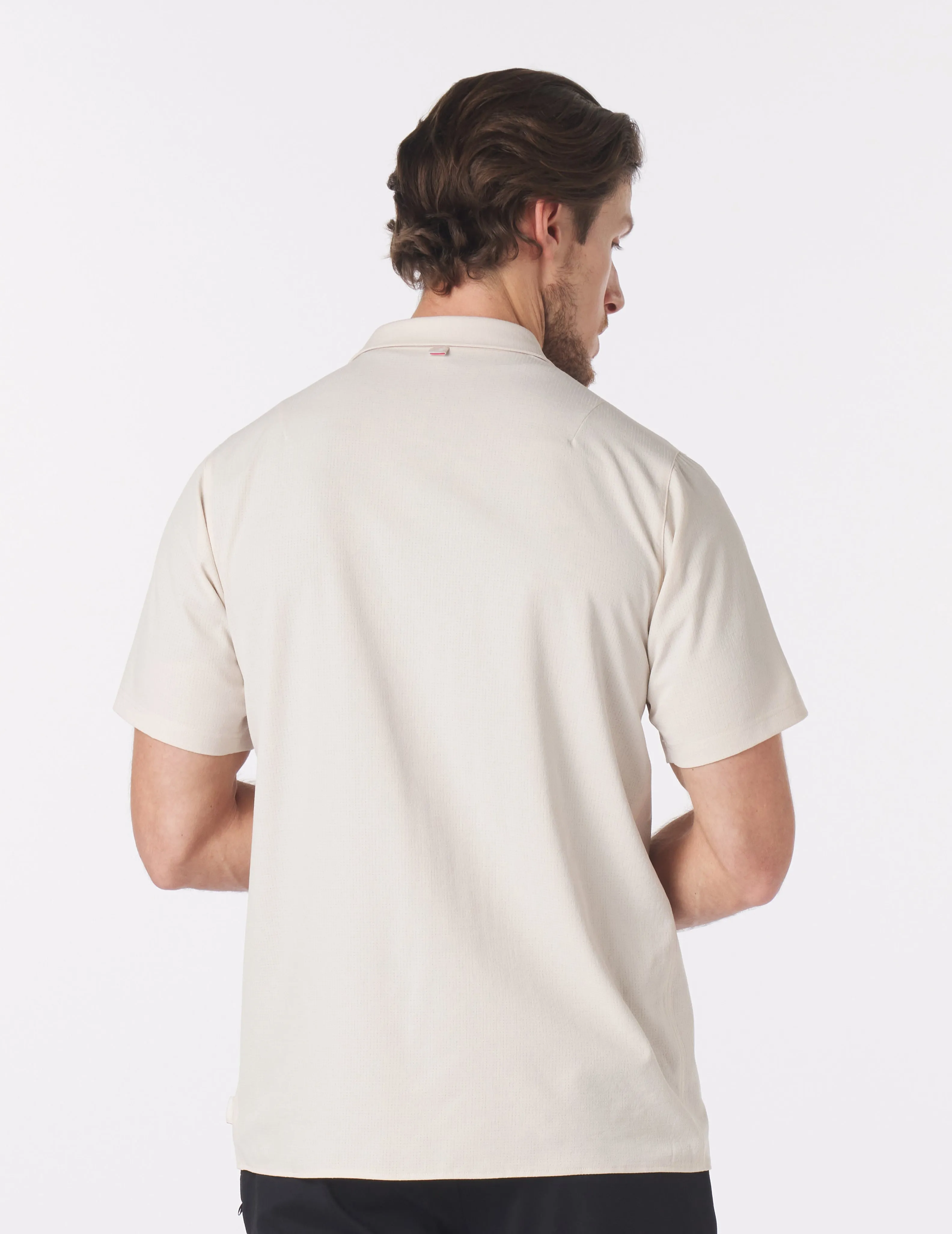Zephyr Shirt: Oatmilk