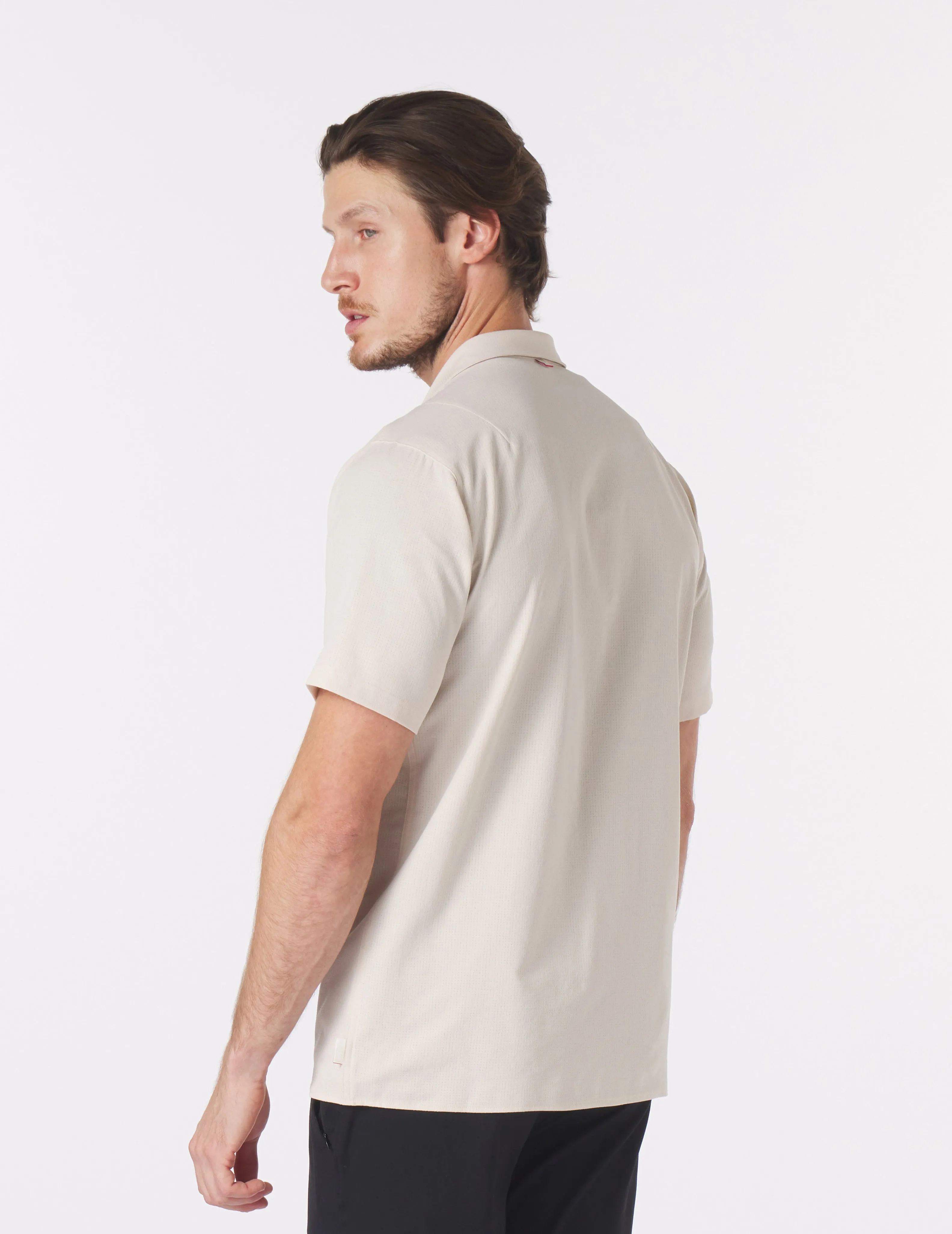 Zephyr Shirt: Oatmilk